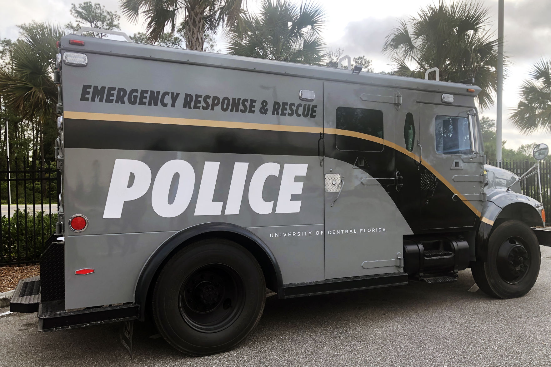 Armored Emergency truck donated to UCFPD MA